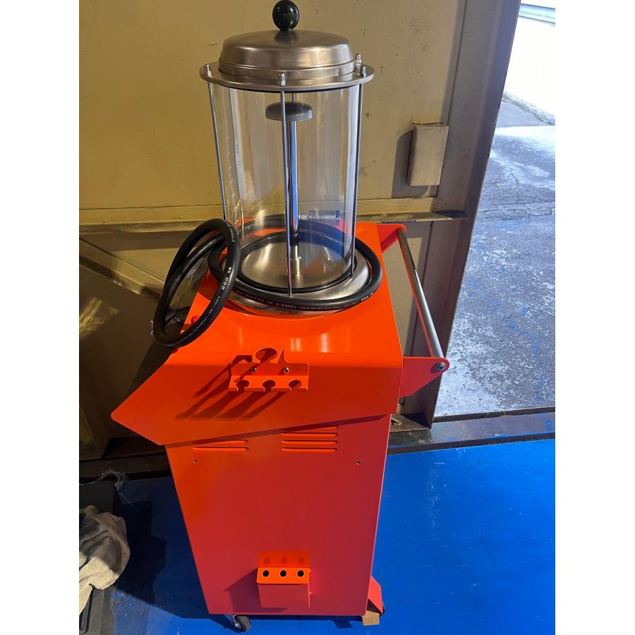 中古品　バンザイ製　オイルチェンジャー　OC-100A　オレンジ色　美品の画像
