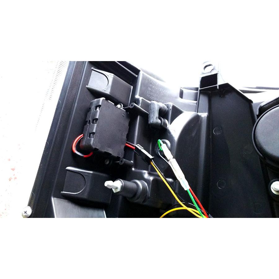 200系ハイエース4型/5型/6型/7型/8型/9型対応 流れるウインカー機能 ！プロジェクターヘッド インナーBK ハロゲン車用 CHT-17 |  | 10