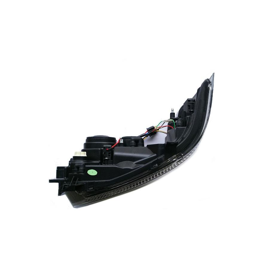 200系ハイエース4型/5型/6型/7型/8型/9型対応 流れるウインカー機能 ！プロジェクターヘッド インナーBK ハロゲン車用 CHT-17 |  | 04