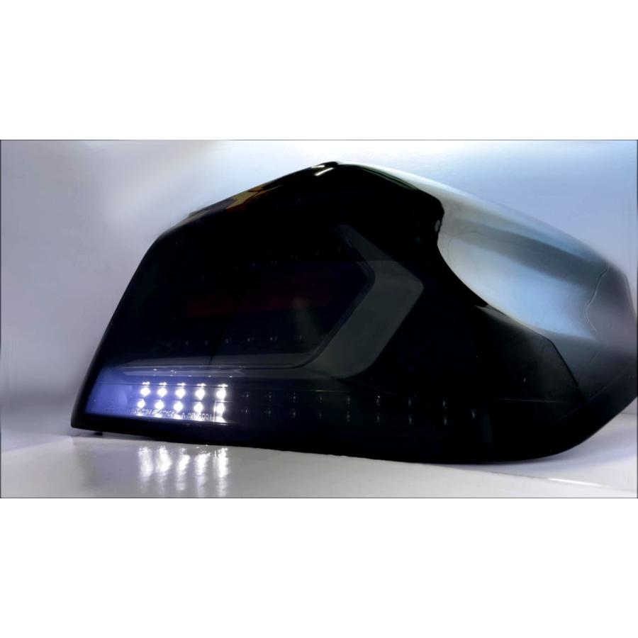 ◆即納!◆流れるウインカー仕様!◆スバルWRX/S4(VAB/VAG)A〜G型対応 フルLEDテール 白チューブ×クリアレンズ 左右1set 一台分 CTF-10の画像