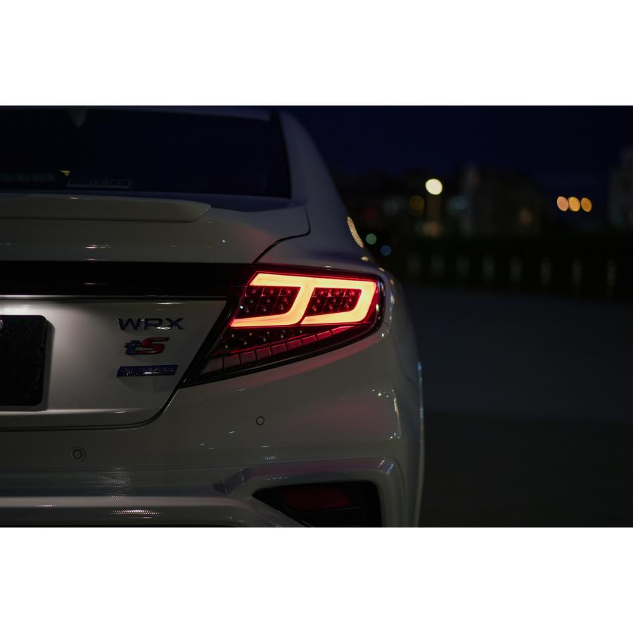 ◆限定アウトレット◆流れるウインカー仕様！◆スバルWRX S4 VBH対応 フルLEDテール 赤チューブ×クリアレンズ 左右1set 一台分 CTF-12C |  | 16