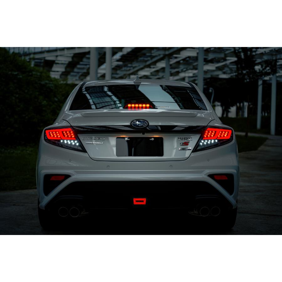 ◆限定アウトレット◆流れるウインカー仕様！◆スバルWRX S4 VBH対応 フルLEDテール 赤チューブ×クリアレンズ 左右1set 一台分 CTF-12C |  | 06