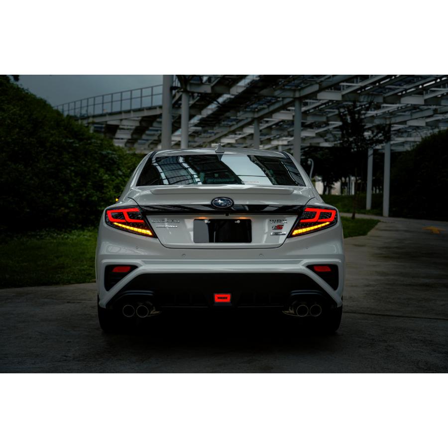 ◆即納！◆流れるウインカー仕様！◆スバルWRX S4 VBH対応 フルLEDテール 赤チューブ×クリアレンズ 左右1set 一台分 CTF-12C |  | 09