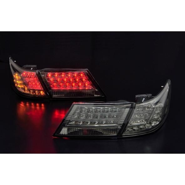 ホンダ オデッセイRB3/4前期用(アブソルート可) LEDテール スモークレンズ 1台分4ピースset CTH-50◆即納◆一年保証◆ 外側 LED×9 ゲート部