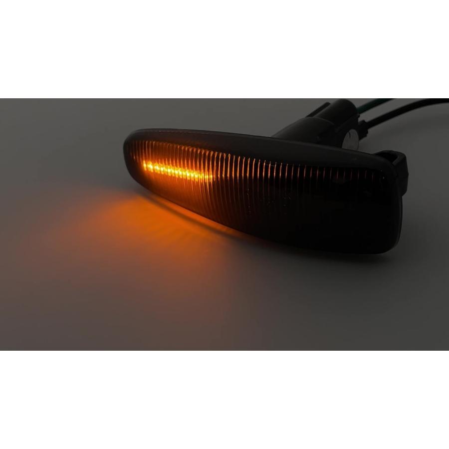 期間特価・送料無料！流れるLEDウインカー 三菱 ランサーエボX/デイズ/パジェロ/日産デイズ他 スモークレンズ SMM-06LS |  | 03