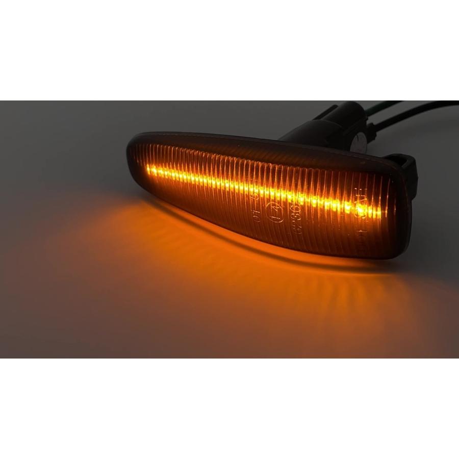 期間特価・送料無料！流れるLEDウインカー 三菱 ランサーエボX/デイズ/パジェロ/日産デイズ他 スモークレンズ SMM-06LS |  | 05