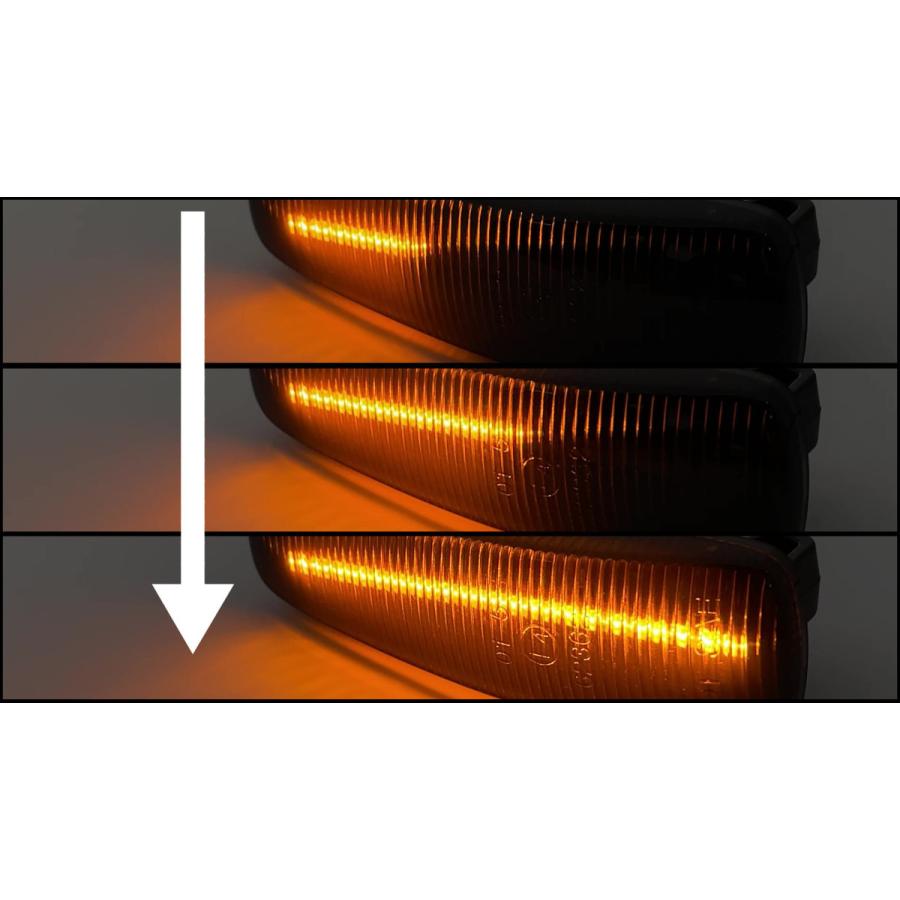 期間特価・送料無料！流れるLEDウインカー 三菱 ランサーエボX/デイズ/パジェロ/日産デイズ他 スモークレンズ SMM-06LS |  | 06