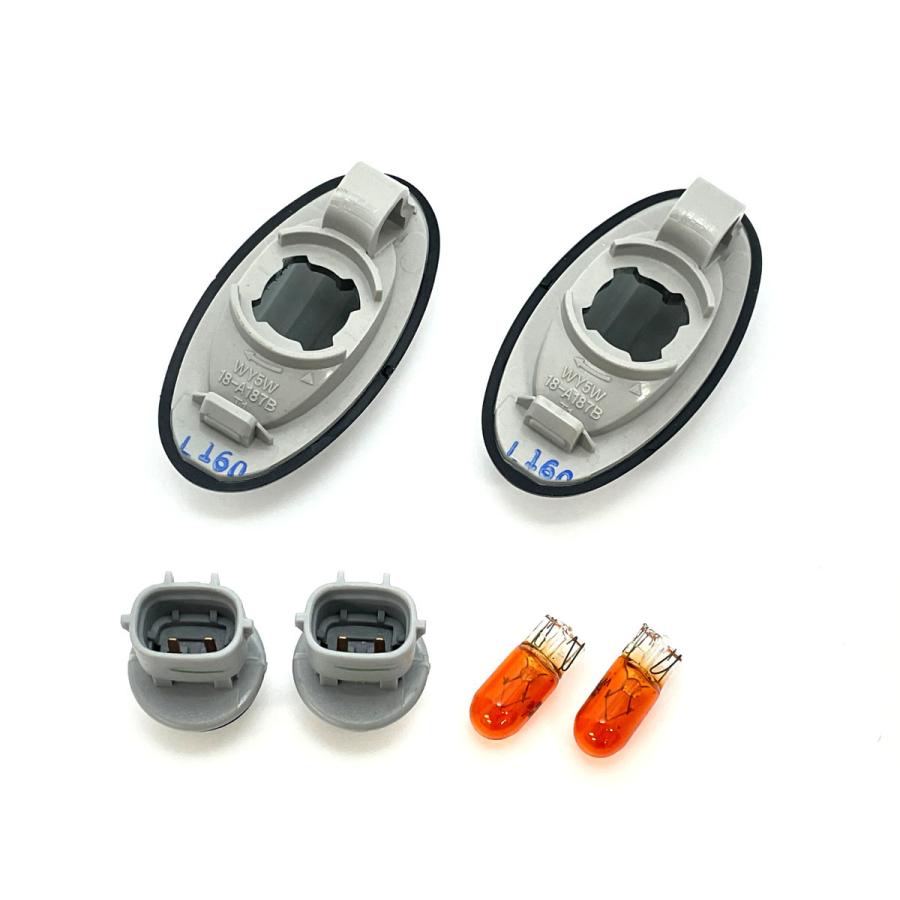 ワゴンR/エブリィ 他 スズキ車汎用 クリスタルサイドマーカー　スモークレンズ◆即納◆SMS-03CS |  | 01