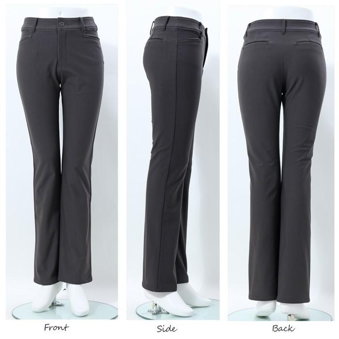 パンツ レディース 裏起毛 ハイテンション 日本製 定番 シンプル