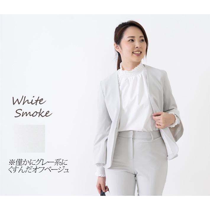 「日本製」 ジャケット レディース ノーカラー カラーレス ボレロ セットアップ 卒業式 30代 40代 顔合わせ 母親 50代 入学式 おしゃれ ママ フォーマル |  | 05