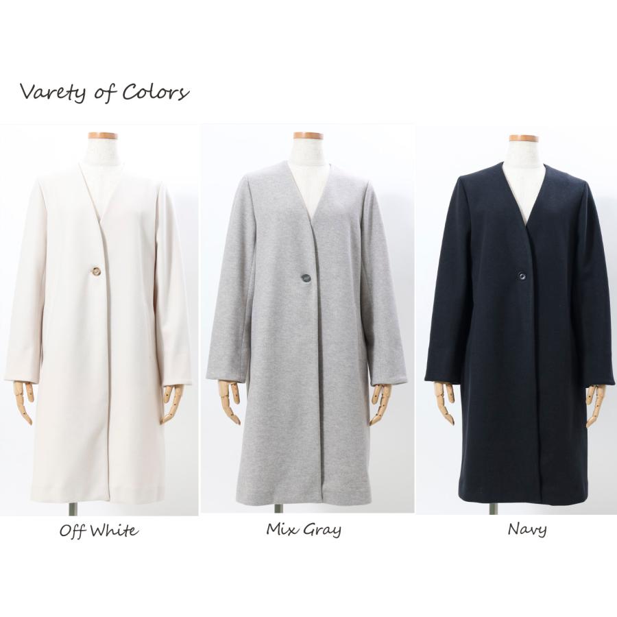 「日本製」 コート レディース ノーカラー 軽い きれいめ スプリングコート 卒業式 コート 母 40代 30代 入学式 ママ 50代 服装 フォーマル セレモニー |  | 22