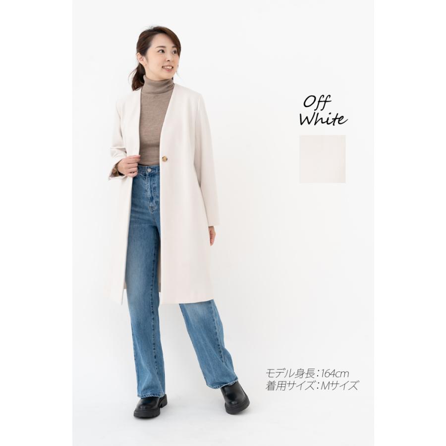 「日本製」 コート レディース ノーカラー 軽い きれいめ スプリングコート 卒業式 コート 母 40代 30代 入学式 ママ 50代 服装 フォーマル セレモニー |  | 06