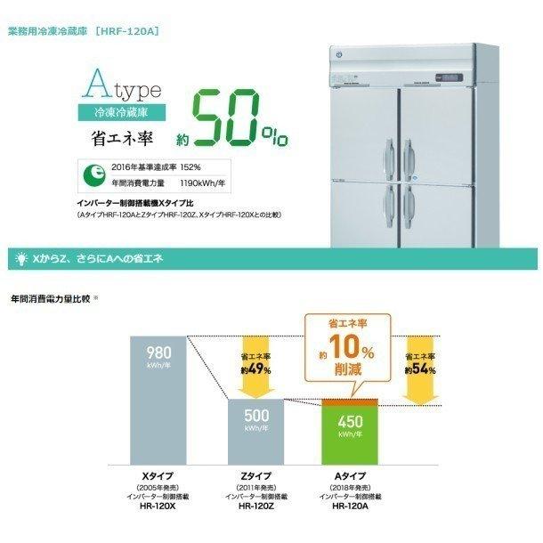 HRF-180A　(新型番:HRF-180A-1)　ホシザキ　業務用冷凍冷蔵庫　廃棄　単相100V　別料金にて　入替　設置