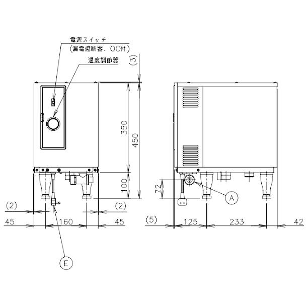 ホシザキ　電気ブースター　BT-1F　単相100V　食洗機用貯湯タンク　クリーブランド