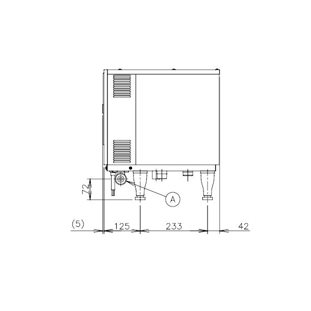 ホシザキ（HOSHIZAKI） 電気ブースター BT-3F 三相200V 食洗機用貯湯