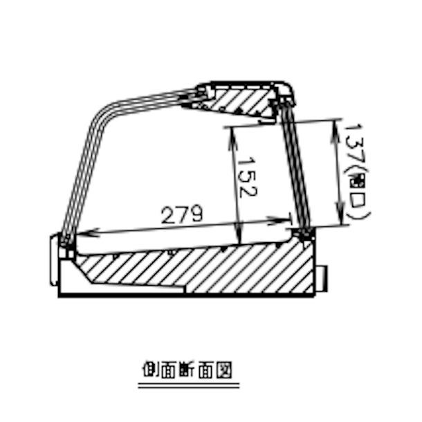 ホシザキ 恒温高湿ネタケース FNC-210B-L 左ユニット 冷蔵ショー ホシザキ 恒温高湿ネタケース FNC-210B-L 左ユニット 冷蔵ショー