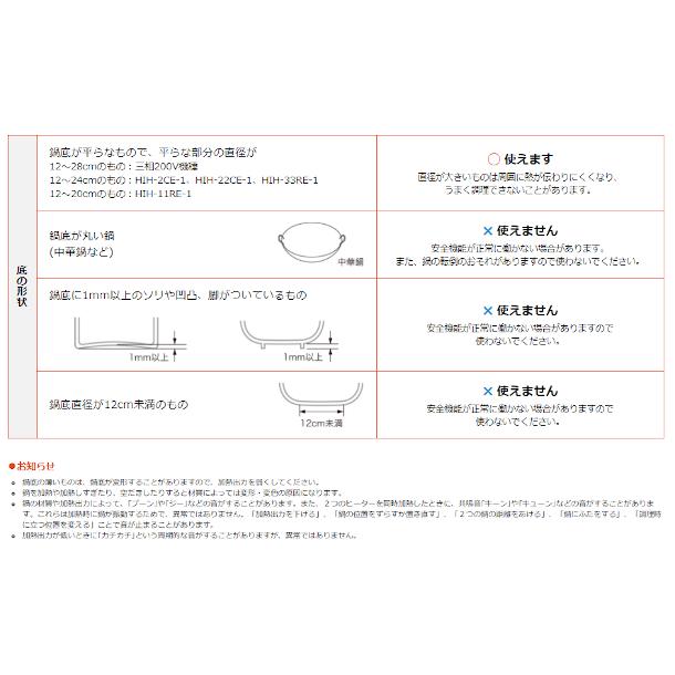 ホシザキ（HOSHIZAKI） 据置き型IHクッキングヒーター HIH-33TDE-1 IH