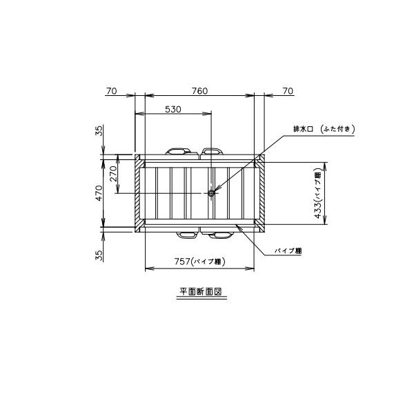 ホシザキ（HOSHIZAKI） 消毒保管庫 HSB-10SPC3 (旧型式：HSB-10SPB3) 2