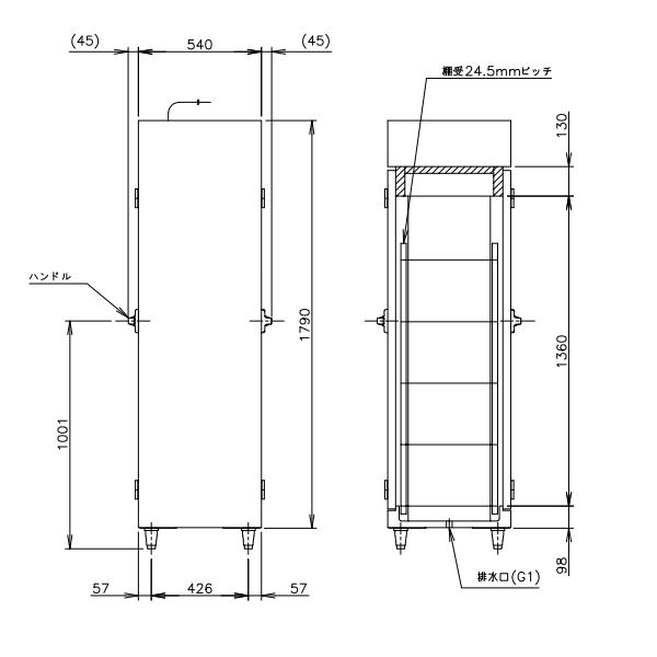 え*ち様 HOSHIZAKI ホシザキ食器消毒保管庫 HSB-10SA3-1、動 ホシザキ（HOSHIZAKI） 消毒保管庫 HSB-10SPC3 (旧型式：HSB-10SPB3) 2