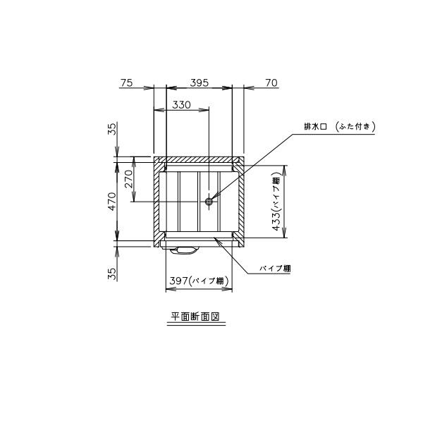 ホシザキ（HOSHIZAKI） 消毒保管庫 HSB-5SC3 (旧型式：HSB-5SB3) 5カゴ