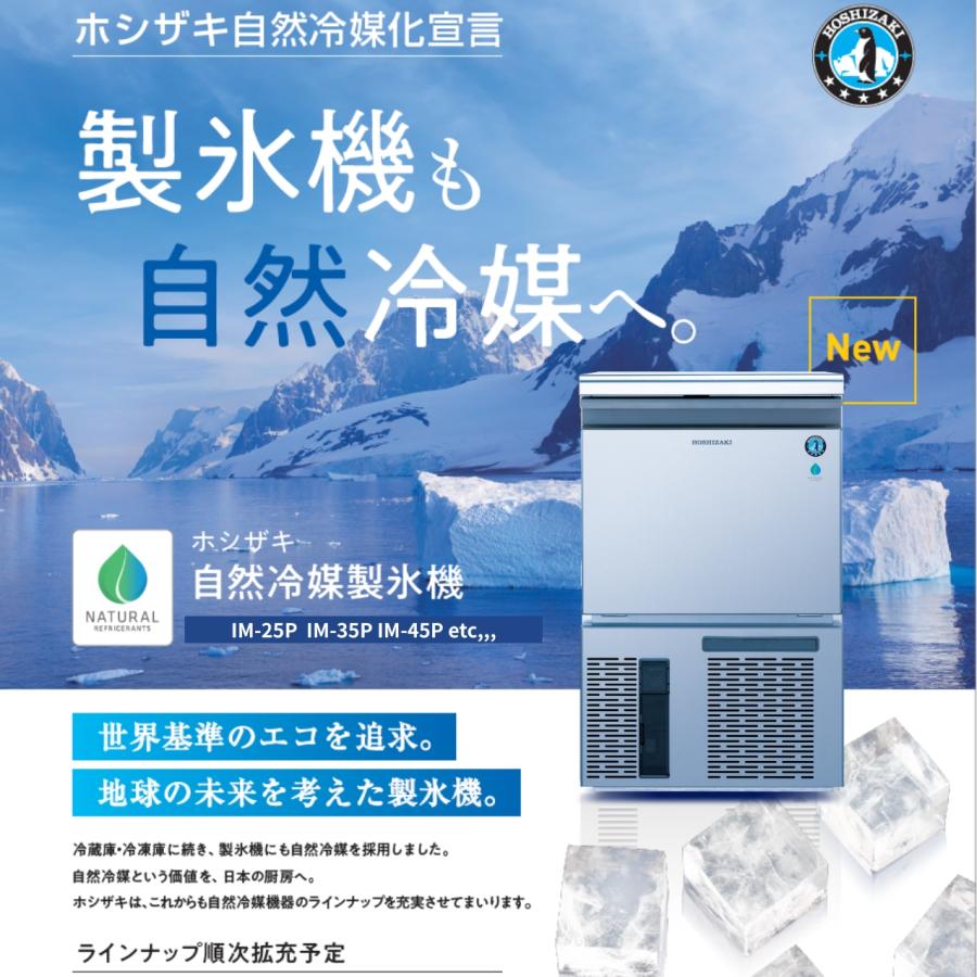 ホシザキ 自然冷媒製氷機 業務用 IM-55P-Q ホールインアイス ホシザキ 自然冷媒製氷機 業務用 IM-55P-Q ホールインアイス