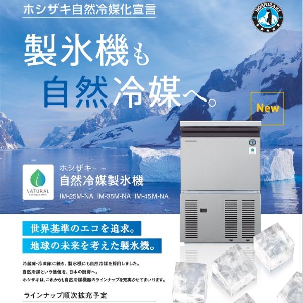 ホシザキ（HOSHIZAKI） 自然冷媒製氷機 IM-95P｜95kg｜ノンフロン
