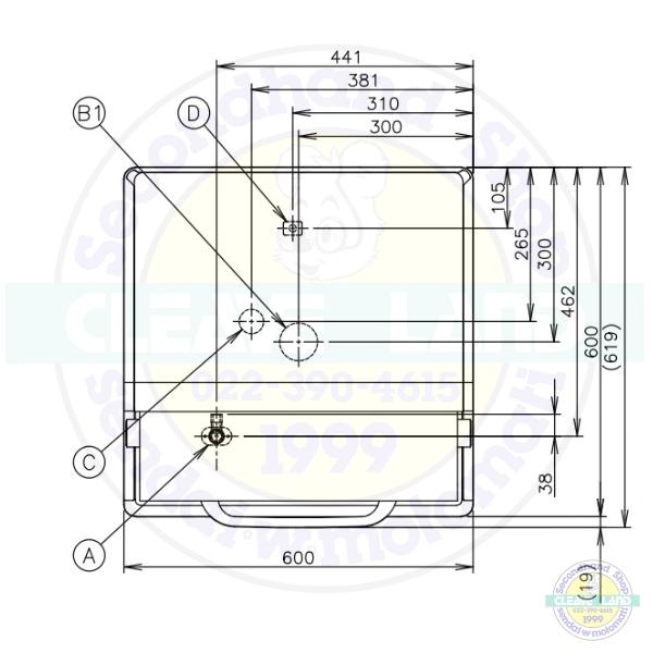 ホシザキ 食器洗浄機 JWE-450RUC （旧JWE-450RUB）小形ドアタイプ 正面向き 単相100V　クリーブランド｜cleaveland｜08