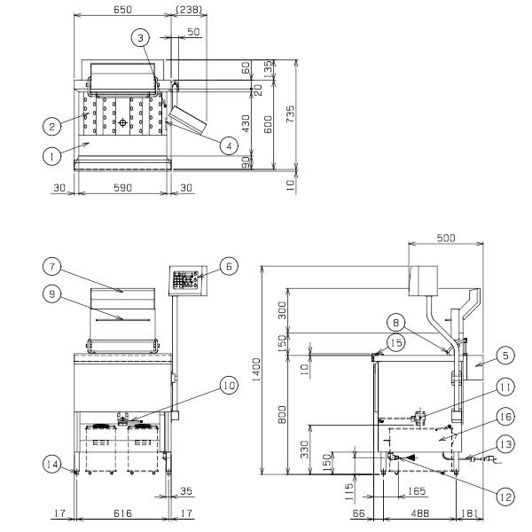マルゼン(厨房機器) MGF-CDL27BR デリカ向け涼厨ガス マルゼン(厨房機器) MGF-CDL27BR デリカ向け涼厨ガス