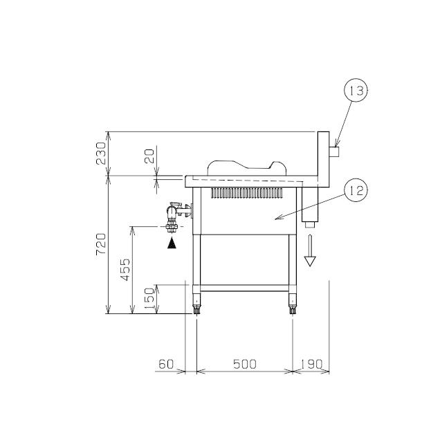 MRS-112E　（旧型番：MRS-112C）　マルゼン　中華レンジ　スタンダードタイプ　2口　外管式　<炒め/炒め>　クリーブランド｜cleaveland｜06