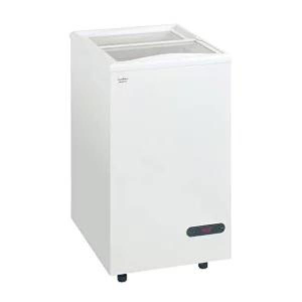 三ツ星貿易 冷凍ストッカー 62L MS-062G-TC スライド型 ガラス扉タイプ 