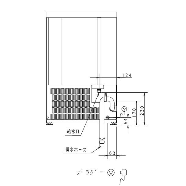 製氷機 パナソニック SIM-AS3500(旧:SIM-S3500B) アンダー 製氷機 パナソニック SIM-AS3500(旧:SIM-S3500B) アンダー