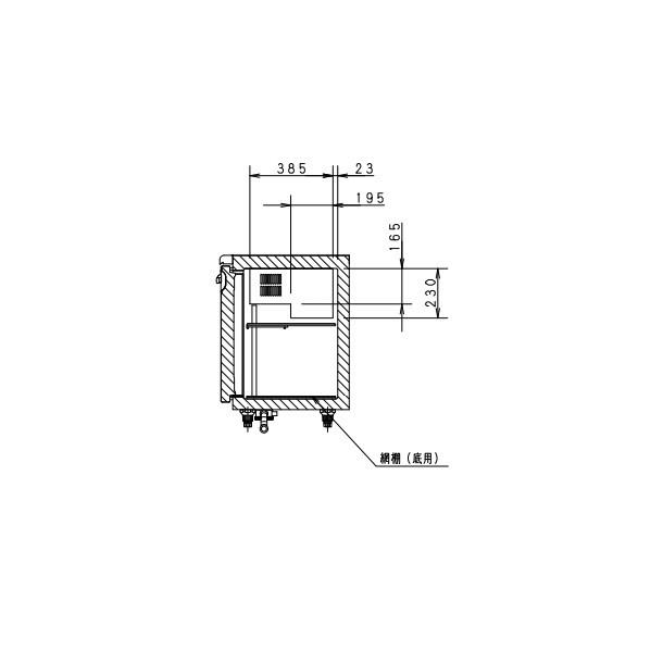 SUR-K1861CSB パナソニック 冷凍冷蔵 コールドテーブル 1Φ100V 業務用冷蔵庫 別料金にて 設置 入替 回収 処分 廃棄 クリーブランド｜cleaveland｜05