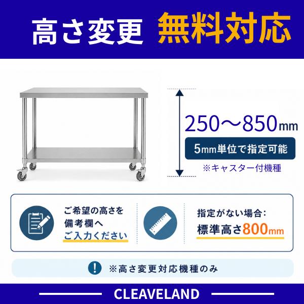 シンコー ステンレス作業台 ベタ棚 組み立て式 WBC-6060-U-75 幅600