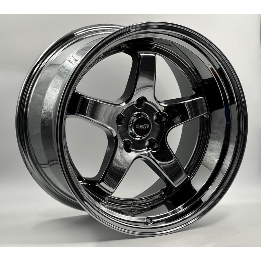 CLEAVE RACING FL53 18x9.5J +18 / 18x10.5J +15 5H-114.3 SMC 各2本 計4本セット 新色｜cleaveonline｜02