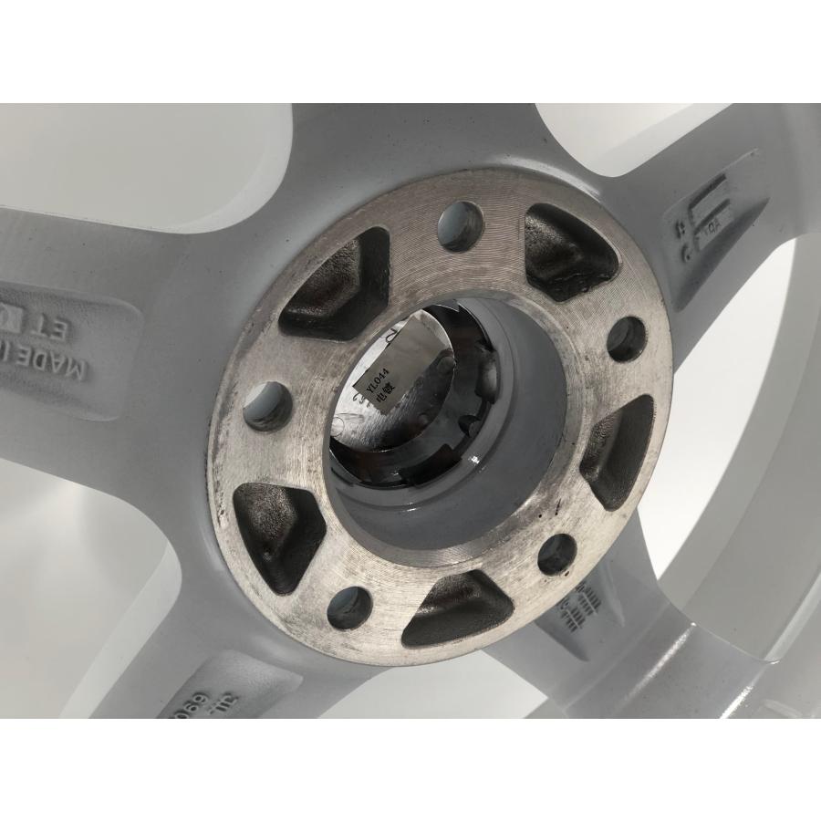 CLEAVE CLEAVE RACING FL53 18x9.5J +18 5H-114.3 ホワイト/マシンド 4