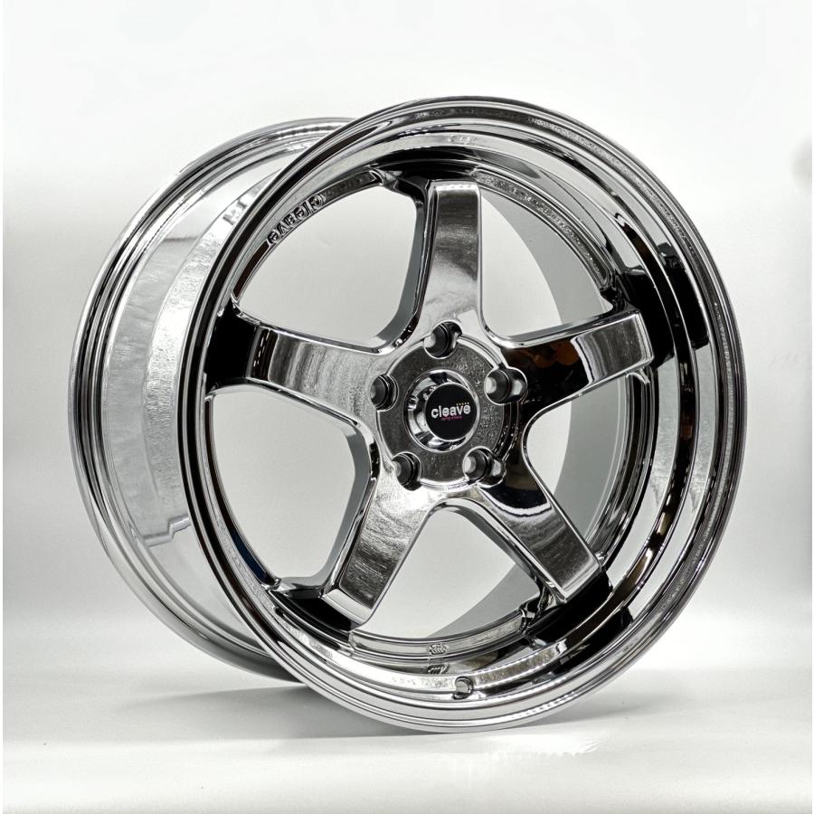 CLEAVE CLEAVE RACING FL53 18x9.5J +32 5H-114.3 SMC 4本セット 