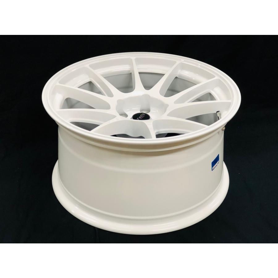 CLEAVE CLEAVE RACING 103 18x9.5J +12 5H-114.3 ホワイト 2本セット