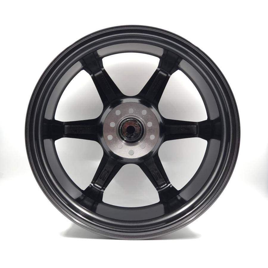 CLEAVE RACING 104 18x9.5J +35 10H-100/114.3 ガンメタ/マシンド 2本セット 86 シルビア マークX  チェイサー