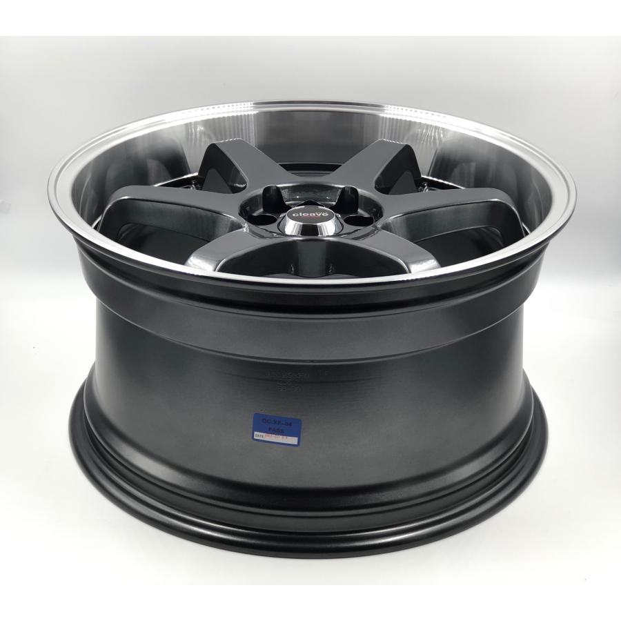 CLEAVE RACING 104 18x9.5J +35 10H-100/114.3 ガンメタ CLEAVE RACING 104 18x9.5J +35 10H-100/114.3 ガンメタ