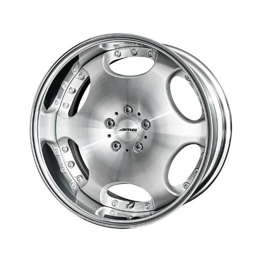 共豊 AME SHALLEN LX 20x8.5 +42 5-120 シルバーポリッシュ 新品輸入
