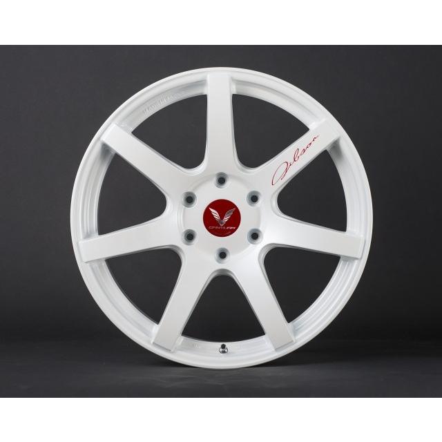 ハイエース ギブソン カミュラ 20x8.5 +38 6H-139.7 パールホワイト 