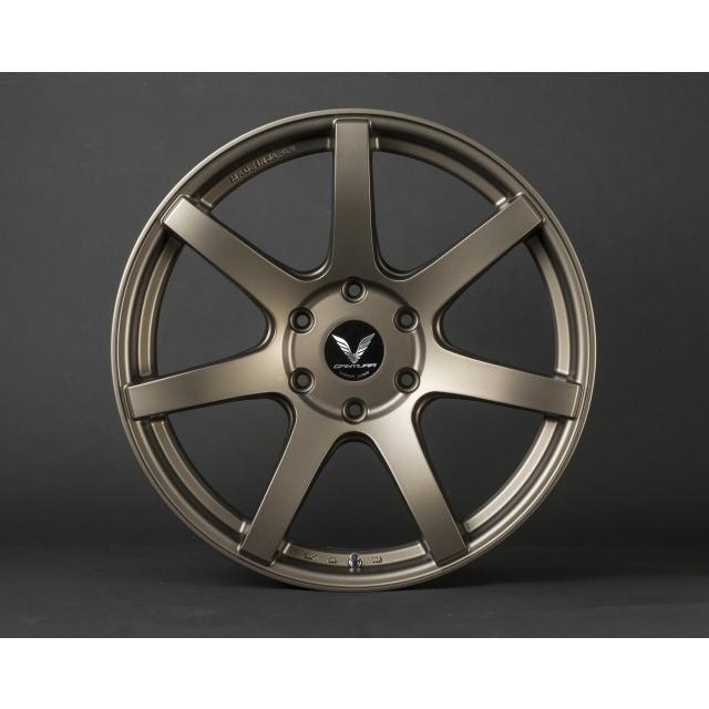 ハイエース ギブソン カミュラ ブロンズ 18x8.0 +38 新品輸入タイヤ