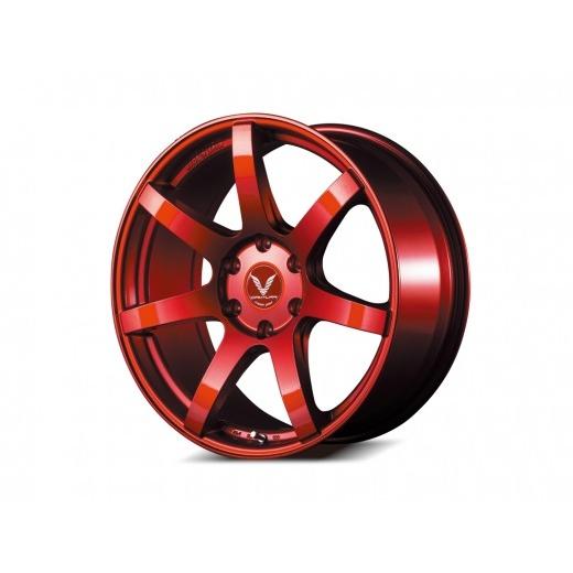 ハイエース ギブソン カミュラ キャンディレッド 18x8.0 +38 新品輸入