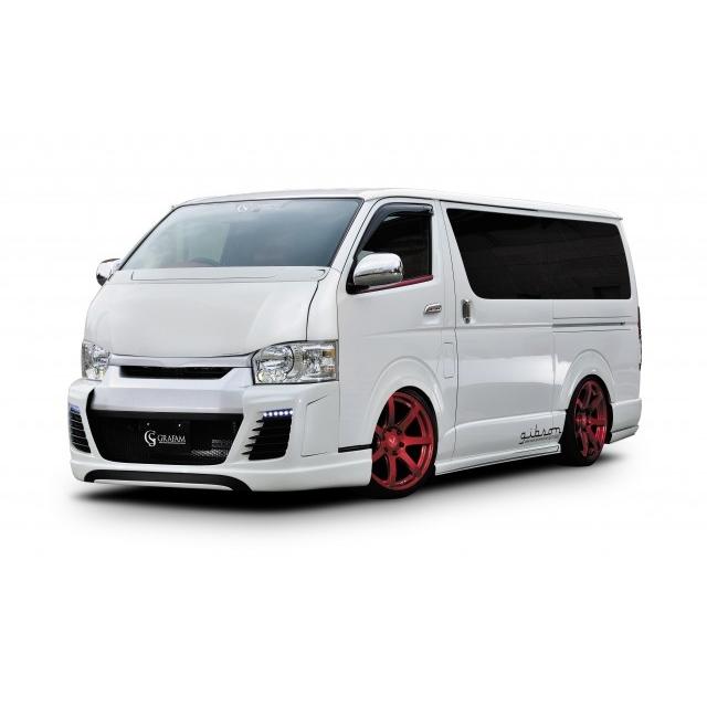 ハイエース ギブソン カミュラ キャンディレッド 18x8.0 +38 新品輸入