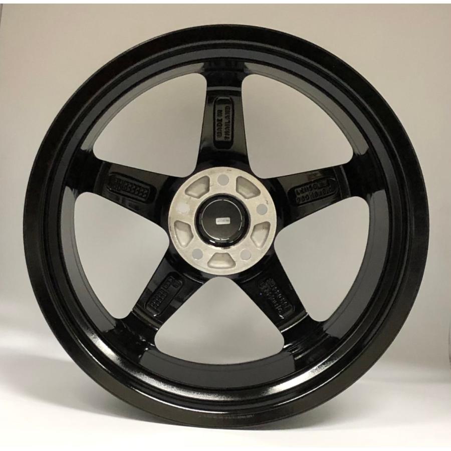 LENSO PROJECT-D D-1FC 18x8.5J +35 5H-114.3 ブラック/マシンド