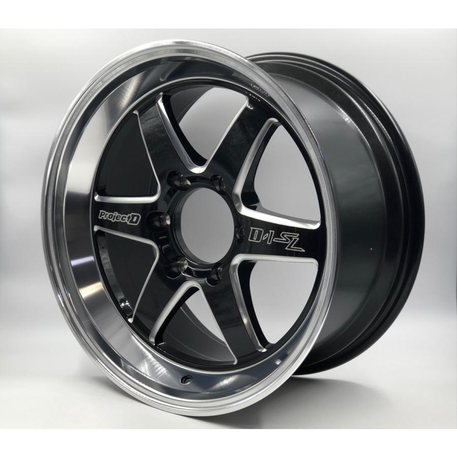 LENSO Project-D D-1SL 18x9J +35 6H-139.7 グロスブラック