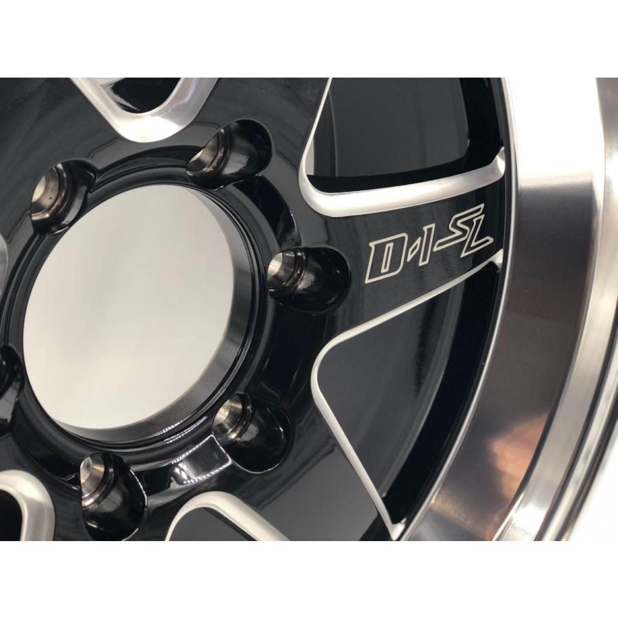 LENSO Project-D D-1SL 18x9J +35 6H-139.7 グロスブラック/マシンド