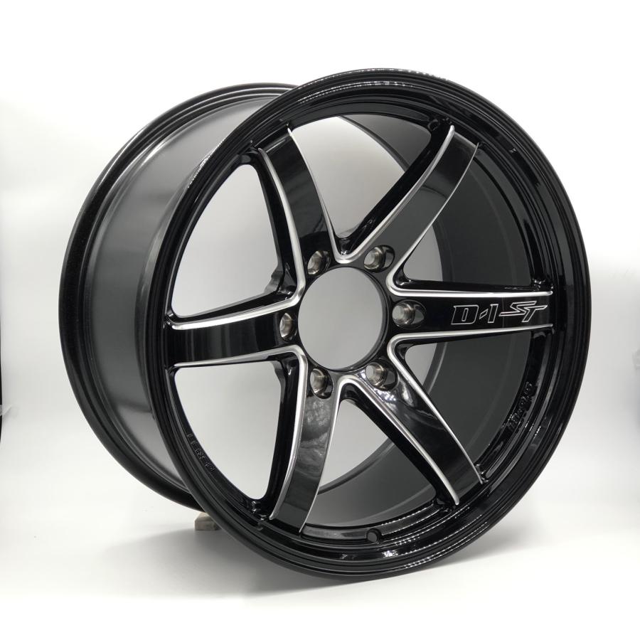 LENSO Project-D D-1ST 18x9.5J +25 6H-139.7 グロスブラック/ミルド 4