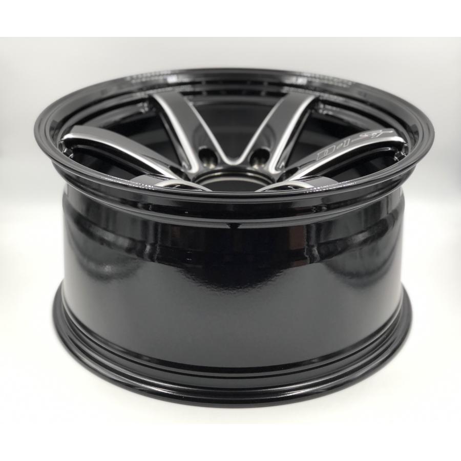 LENSO Project-D D-1ST 18x9.5J +25 6H-139.7 グロスブラック