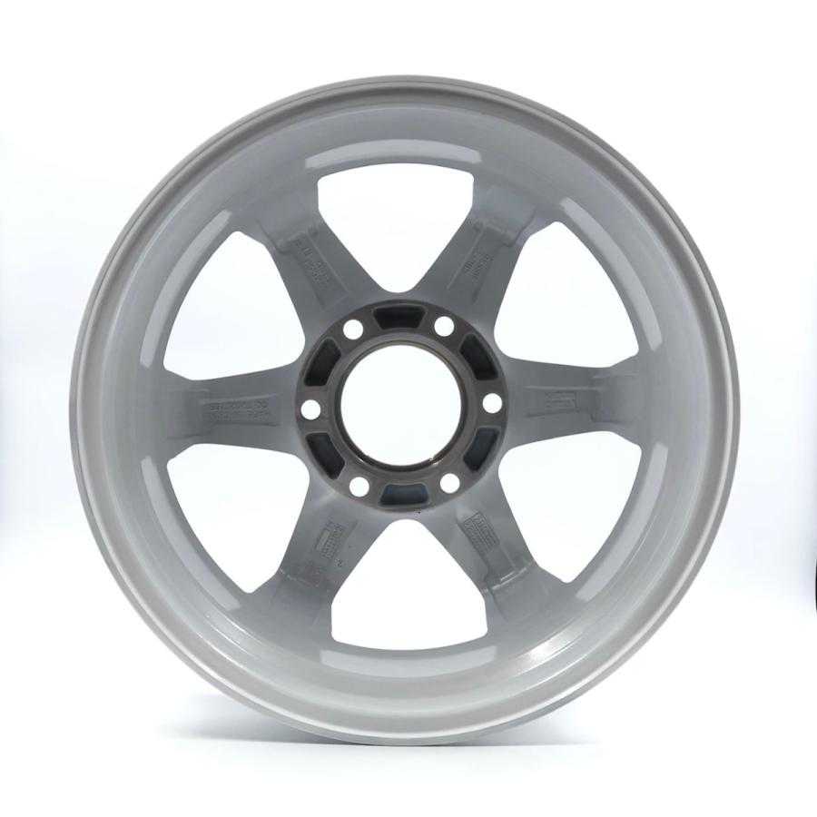 CLEAVE RACING FL53-6 17x6.5 +38 6-139.7 ホワイト/マシンド 4本セット ハイエース 200系 ディープリム｜cleaveonline｜05